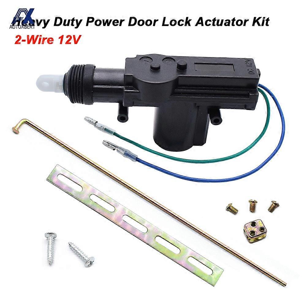 Universeller Zentralverriegelungsaktuator Für Pkw, Automatischer Verriegelungsmotor, Pistolenform, Alarmanlage, Schlüssellose Fernbedienung, Kofferraum, 2-adrig