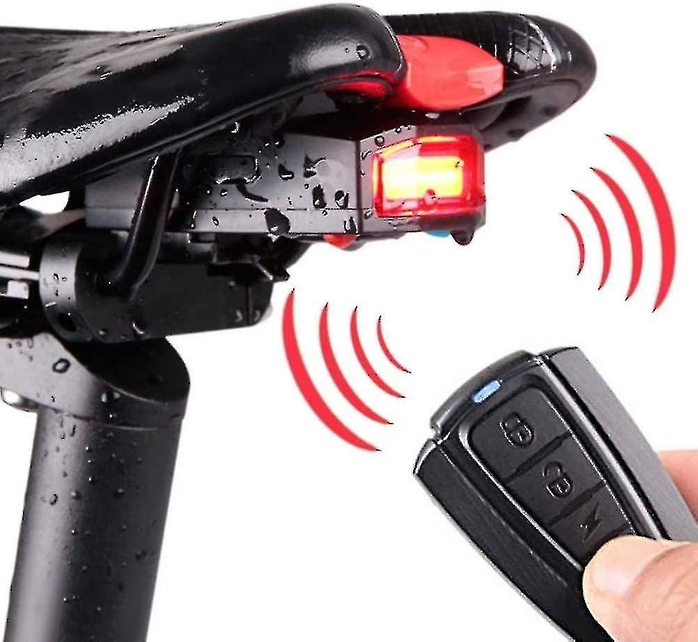 Fahrrad-rücklicht Mit Alarmfunktion, Intelligentes Fahrrad-rücklicht Mit Diebstahlsicherung