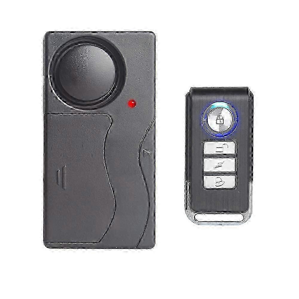 Drahtloser Vibrationsalarm, Einbruchmelder, Kompatibel Mit Fahrrädern/motorrädern/autos/fahrzeugen/türen/fenstern