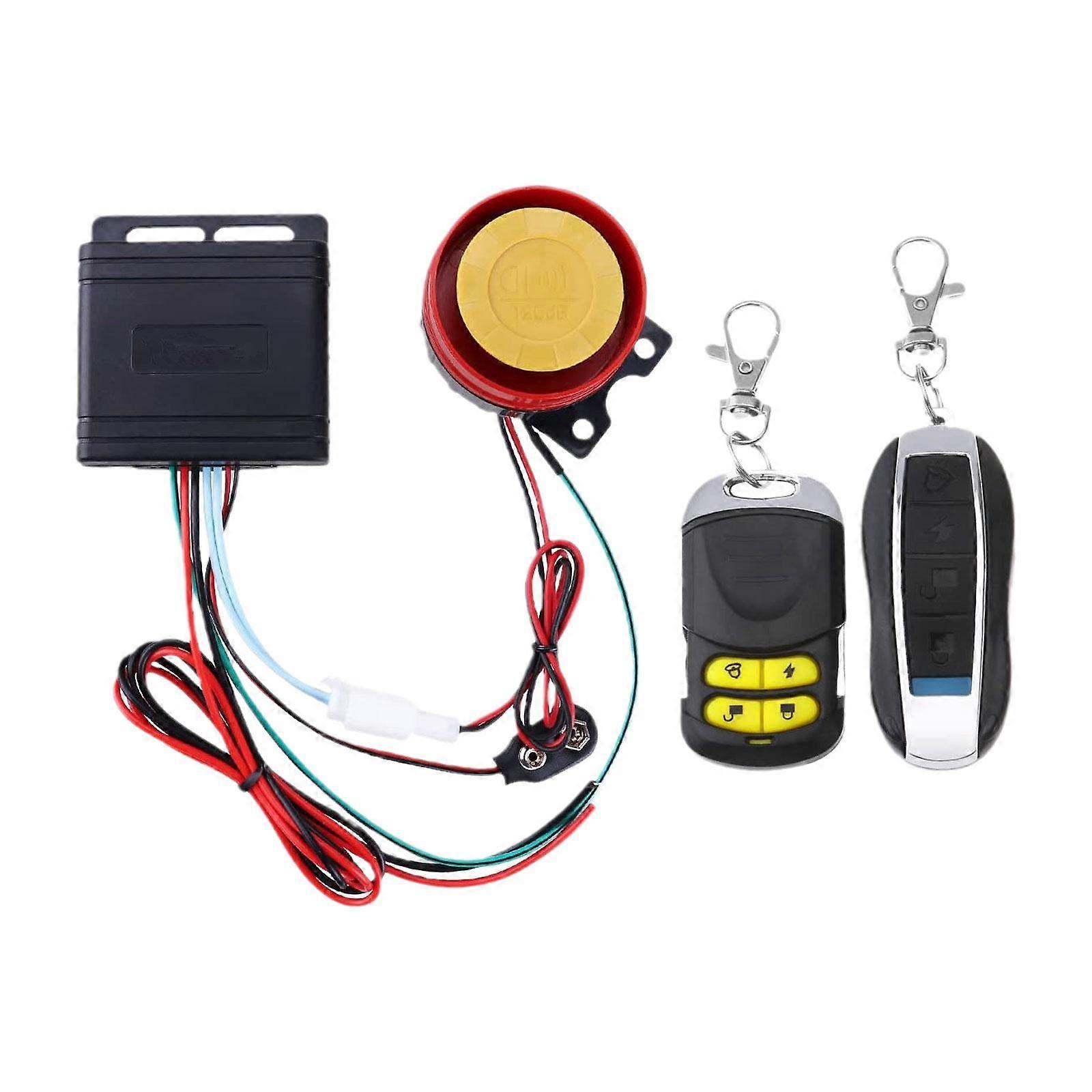 12v Auto-hochleistungssirene Sicherheitsalarmsystem Rc Diebstahlsicherung Motorrad Fahrrad