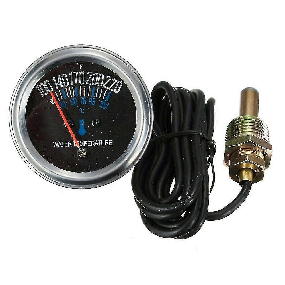 12-v-gleichstrom-universal-kfz-wassertemperaturanzeige (38-104, 52 Mm, Mechanisch)