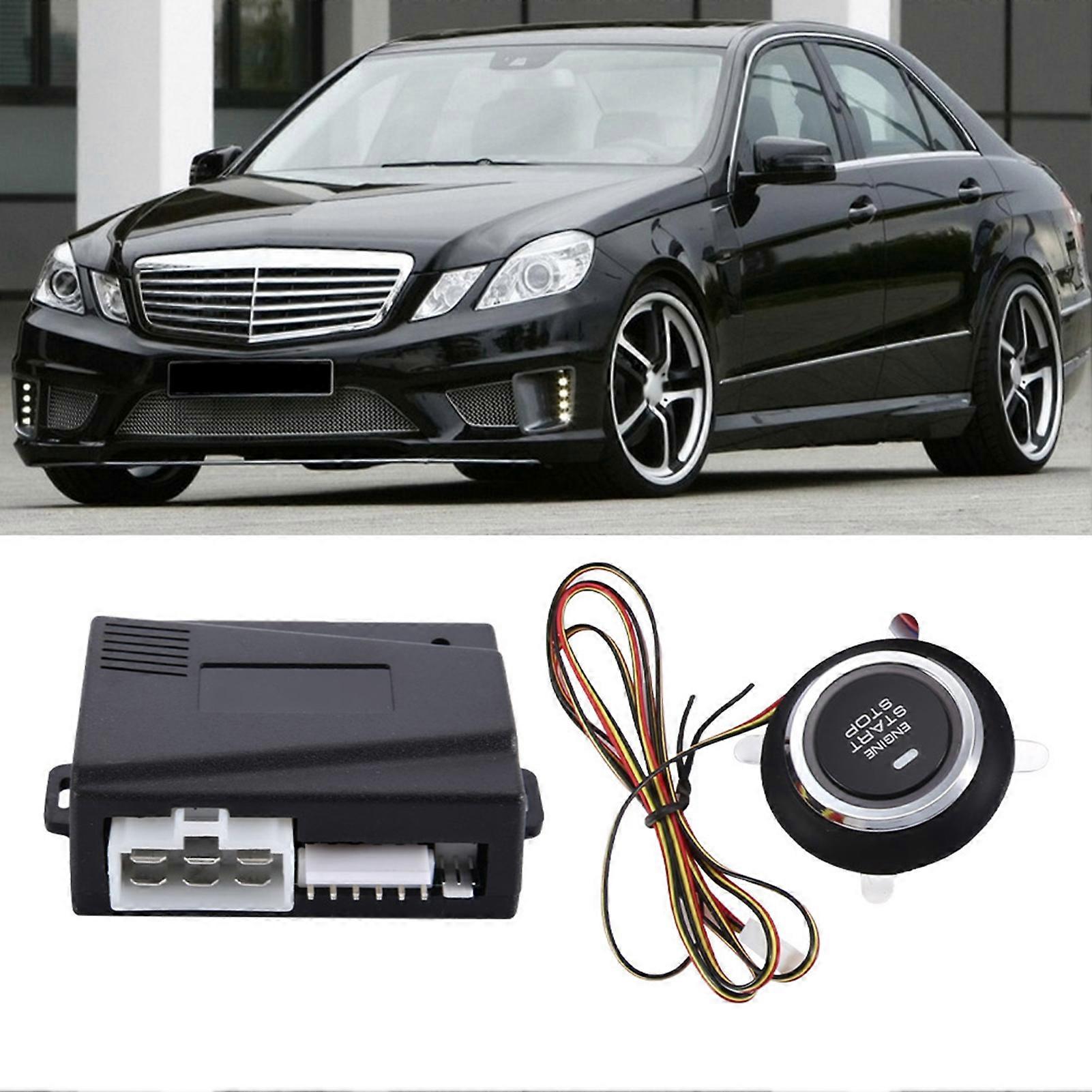 Universelles 12v-auto-ein-schlüssel-startsystem Mit Fernbedienung Für Vorheizen Und Kühlung