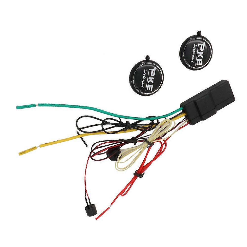 Universelle Autoalarmanlage Mit Motorverriegelung, Cr2032-batterie, 8-meter-sensor, Diebstahlschutz, 12v 2,4ghz-autosicherheitssystem