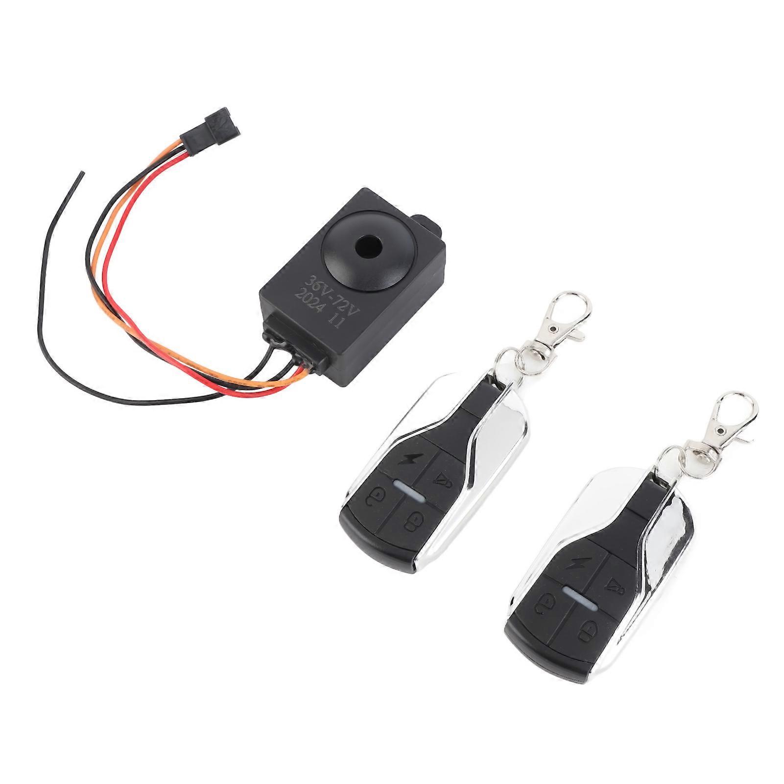 Elektroroller Mit Diebstahlsicherung, Vibrationsalarm, Wasserabweisend, Ein-knopf-starter, Fahrzeugsuchfunktion Mit Fernbedienung