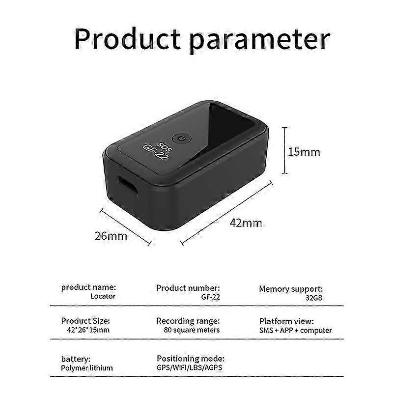 Kostenlose App, Plug-and-play-sprachüberwachung, Geschwindigkeitsüberschreitungs-vibrationsalarm, Mini-4g-obd-gps-auto-echtzeit