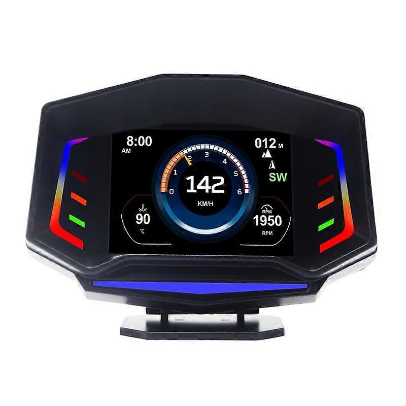Gps+obd2+steigungsmodell Geschwindigkeitswarnung Windschutzscheibenprojektor Alarmsystem Auto