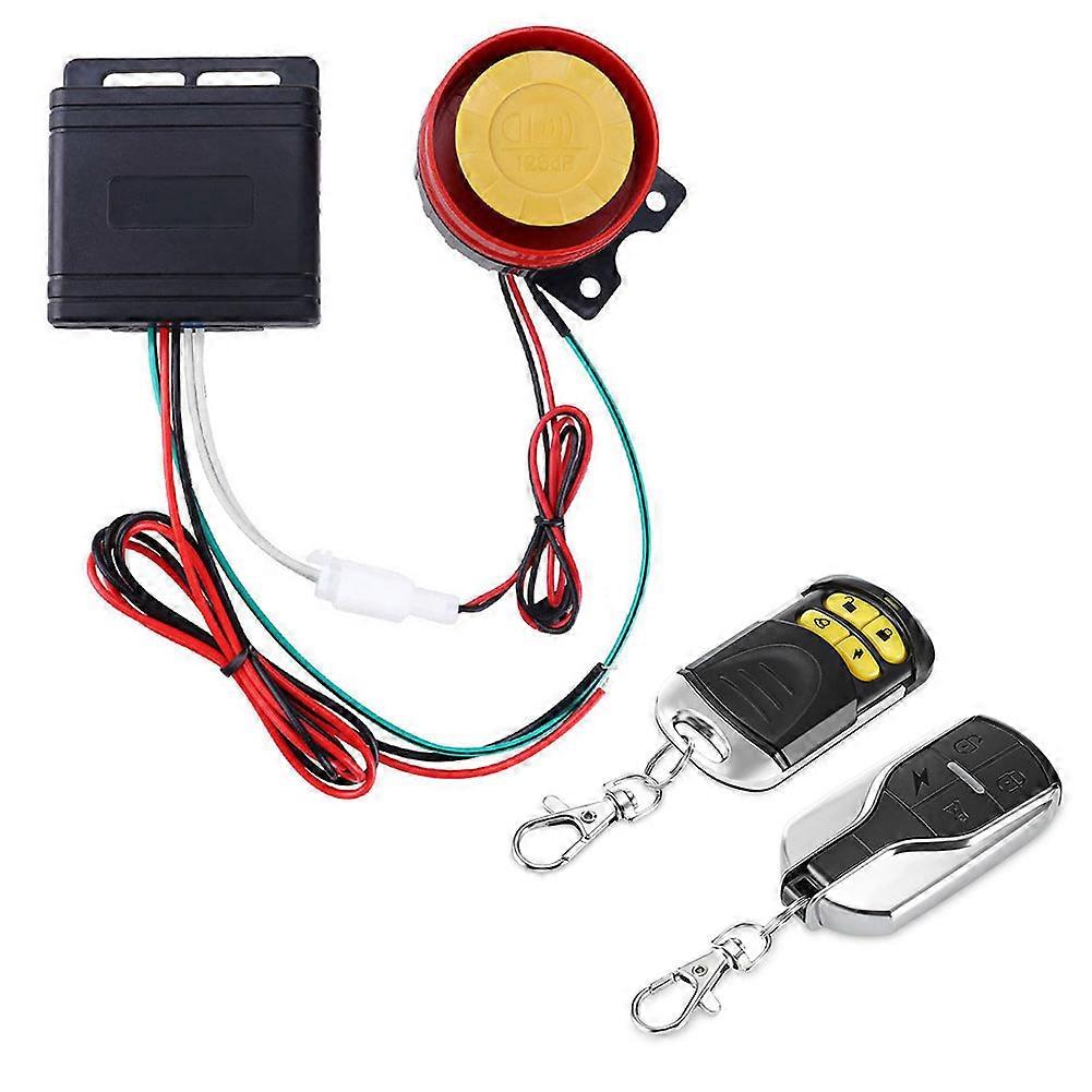 12v-autosirene, Sicherheitsalarmanlage, Fernbedienung, Diebstahlsicherung, Wasserdicht, Autoteile, Fernstartsystem Für Autos