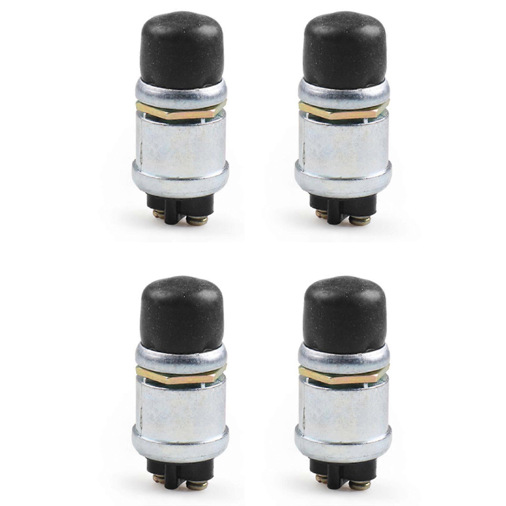 4x 12v 50a Wasserdichter Druckknopfschalter Für Autos, Boote, Schienen, Hupe, Motorstarter