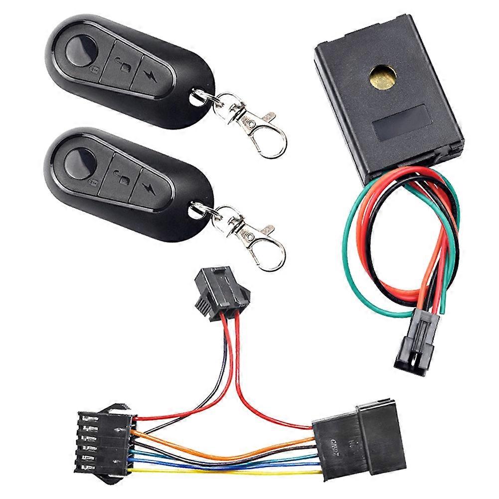Alarmanlage Für Elektrofahrräder, Touch-start-alarmanlage 36672v, Diebstahlsicherungssystem Für Elektroroller, Schwarz