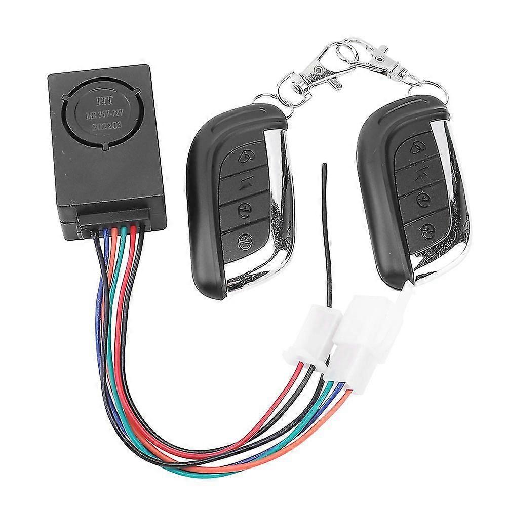 E-alarmsystem Kompatibel Mit Fahrrädern Und Elektrorollern. Sicherheitsalarm, Der Vor Verlust Der Fernbedienung Schützt. 12844spezialgeschenk