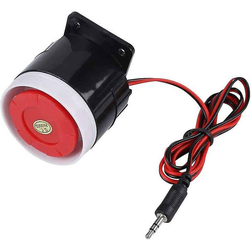 12v Mini-sirene Mit Kabelanschluss, 110 Db, Für Heimsicherheit, Alarmanlage (1 Stück)