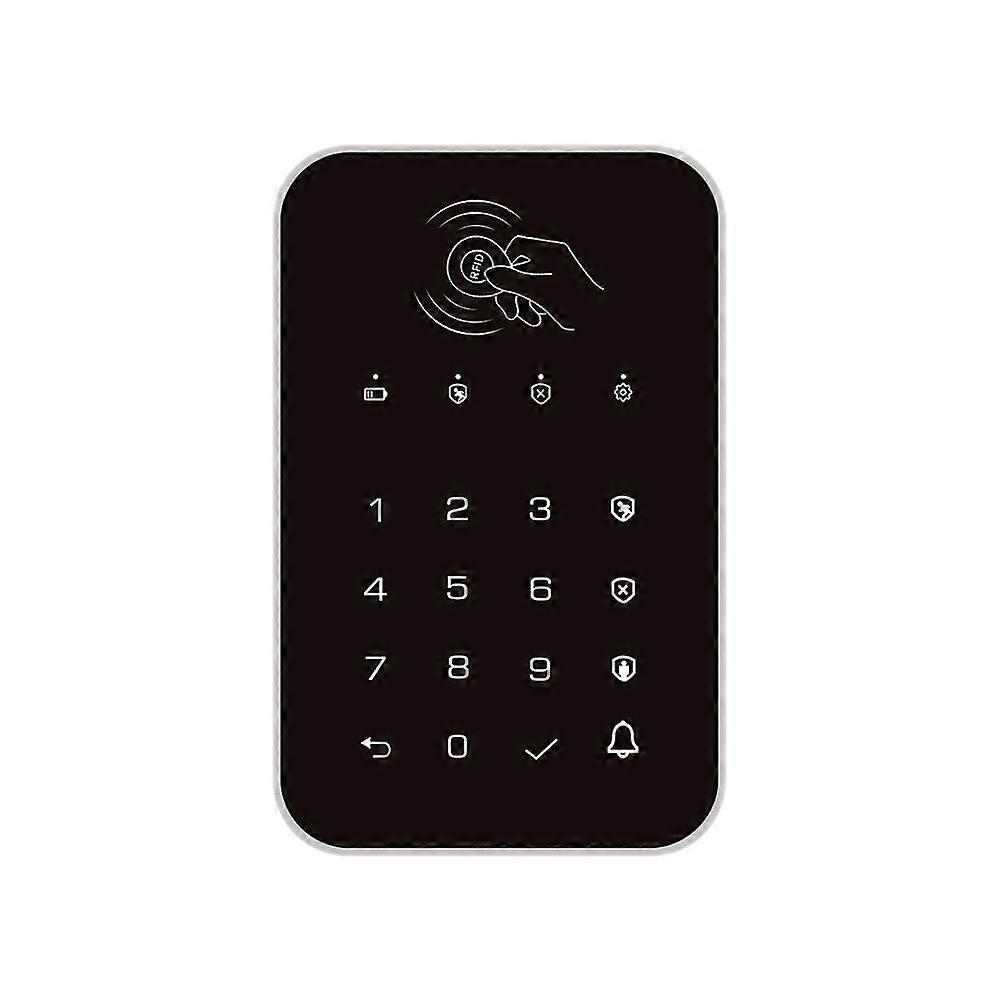 Staniot 433 Mhz Funk-touch-tastatur (2 Stück) Mit Rfid-karte, Passwort-tastenfeld Zum Aktivieren/deaktivieren Für Das Tuya Smart Home Sicherheitsalarmsystem