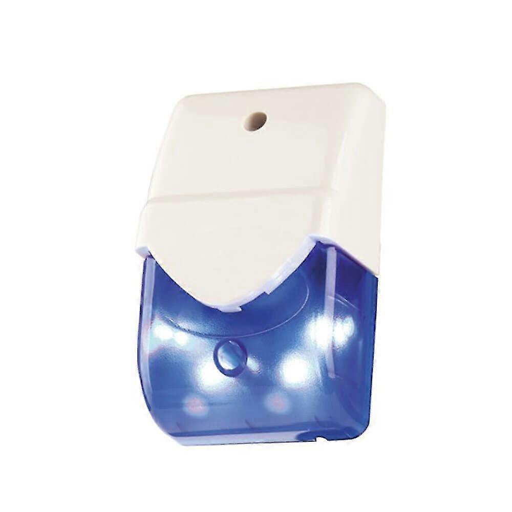 Laute 120-db-12-v-gleichstromsirene Mit Blauem Led-blitzlicht-alarmsystem