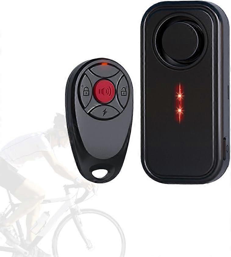 Neuestes Modell 2025: Wasserdichter, Vibrationsgesteuerter Diebstahlalarm Mit Fernbedienung – 120 Db Lauter, Drahtloser Alarm Für Fahrräder Und Motorräder