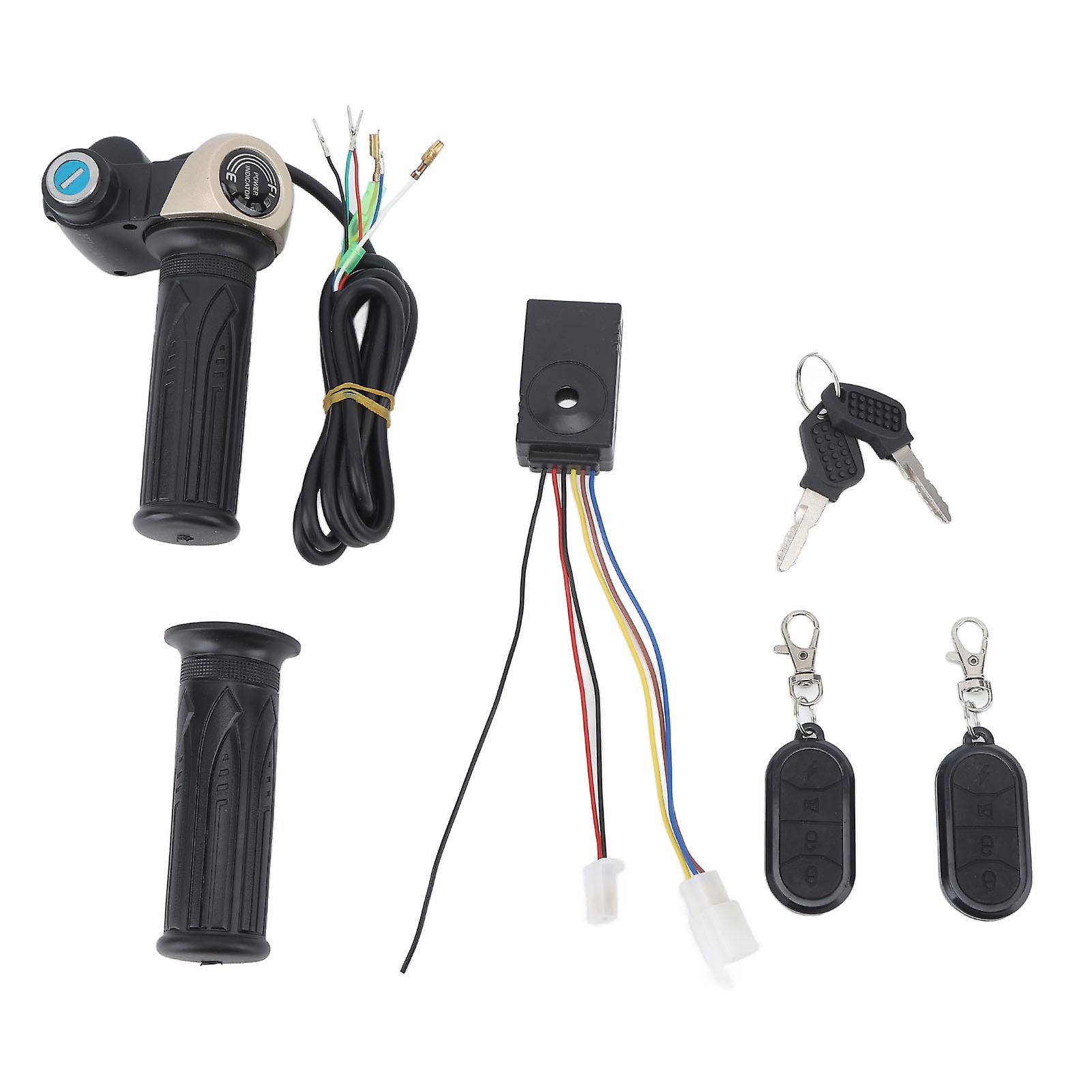 24v Elektrofahrrad-gasgriff-alarm, Elektromobil-fernbedienungs-alarm-gasgriff-set