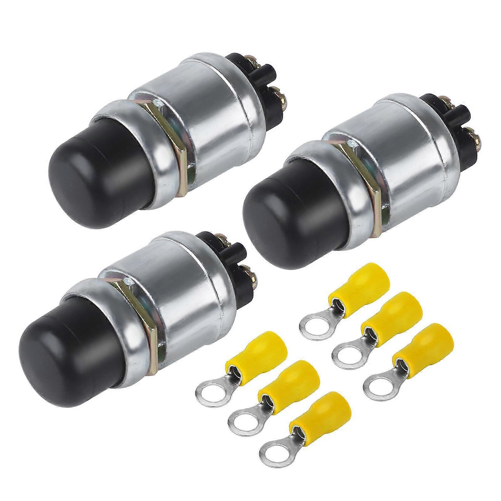 Wasserdichter Motorstarter-druckknopfsatz, 50 A Kapazität, Kfz- Und Schiffsschaltersatz Für Lkws, Boote Und Gartengeräte