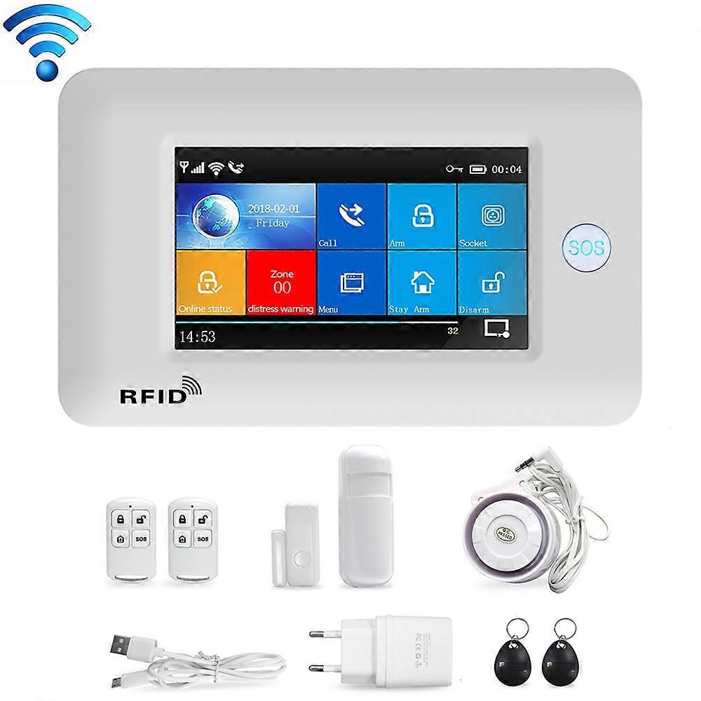 Pg-106-gsm Gsm/gprs + Wifi Intelligentes Alarmsystem Mit Touchscreen Und Rfid-funktion
