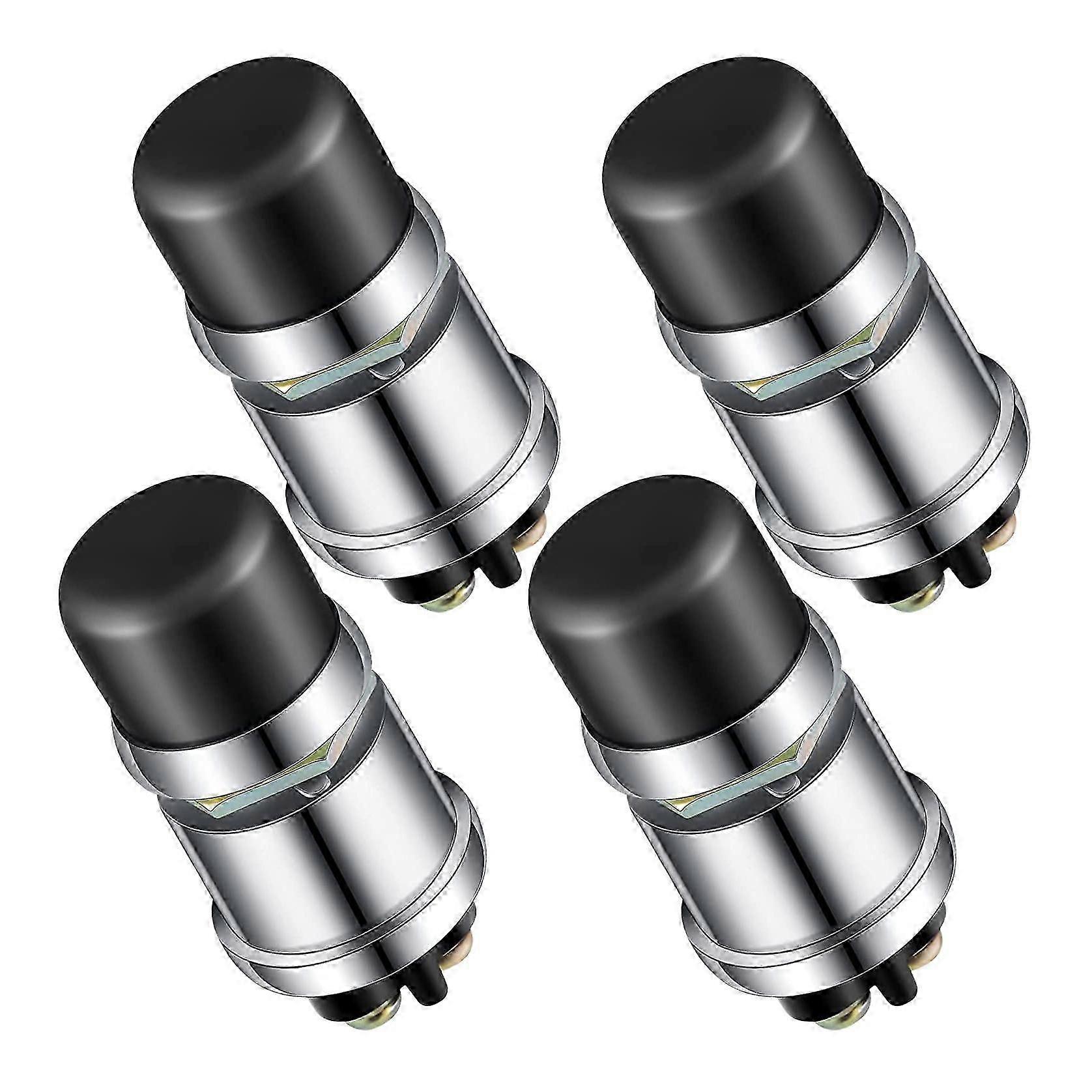 4 Stück Motorstart-drucktaster, 12 V / 24 V, Wetterfest, Für Auto, Lkw, Boot