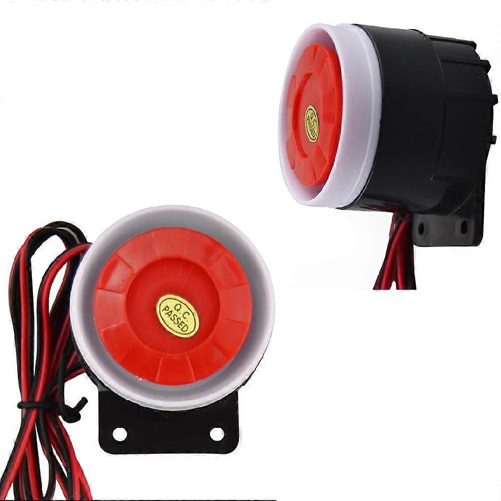 2 Stück Rückfahrhörner Mit Warnsummer, Universell, 12 V, Diebstahlsicherung, Staubdicht, Für Elektrodreiräder Und -roller, Diebstahlsicherung Mit Lautem Alarm
