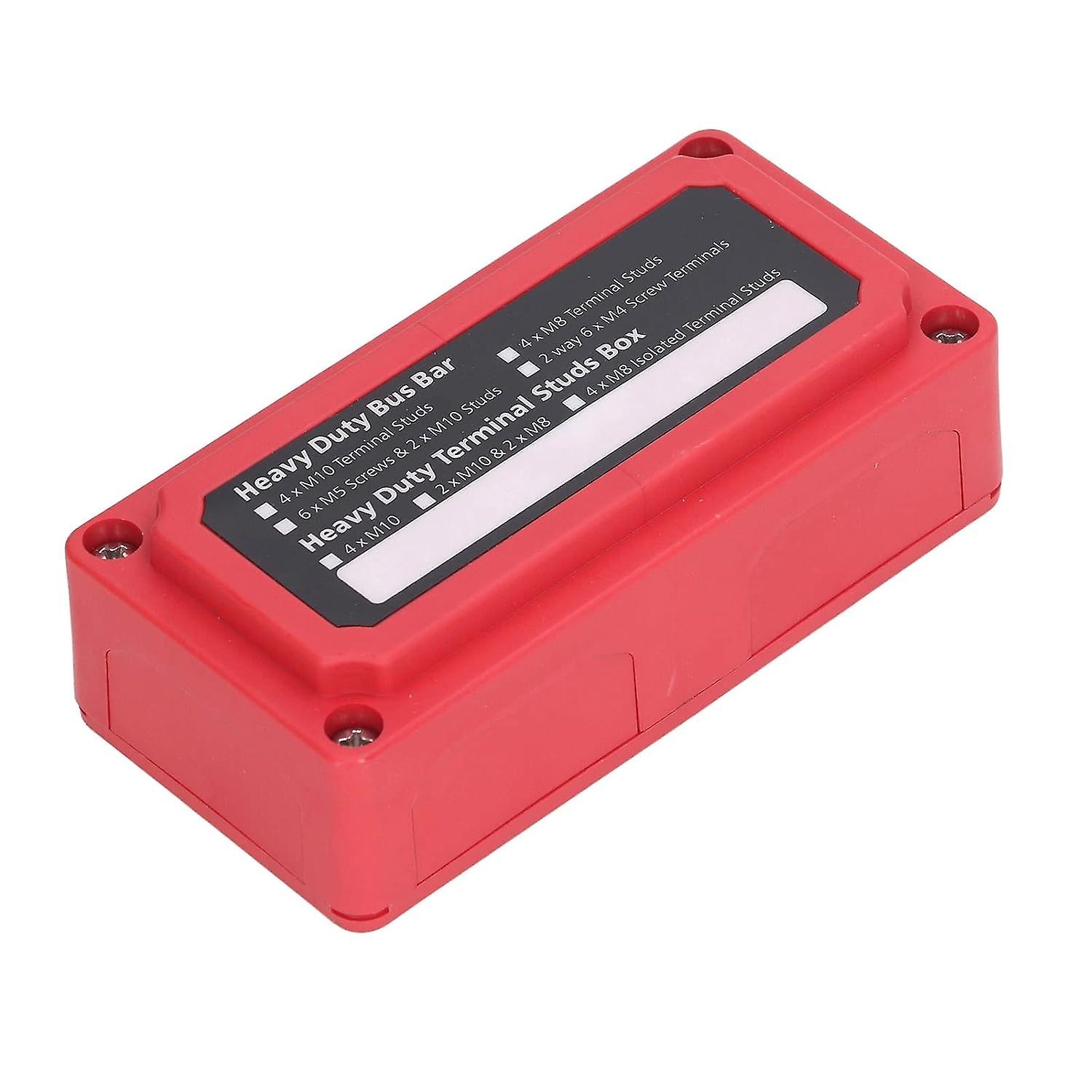 300-a-stromverteilerblock Mit M8-schraubklemmen Und Abnehmbarer Platine, Robustem Edelstahl