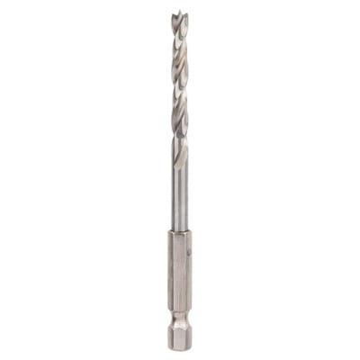 Bosch Holzspiralbohrer 1/4 Zoll-Sechskantschaft Ø 5 mm x 99 mm