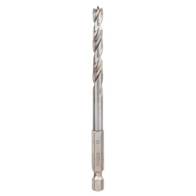 Bosch Holzspiralbohrer 1/4 Zoll-Sechskantschaft Ø 6 mm x 106 mm