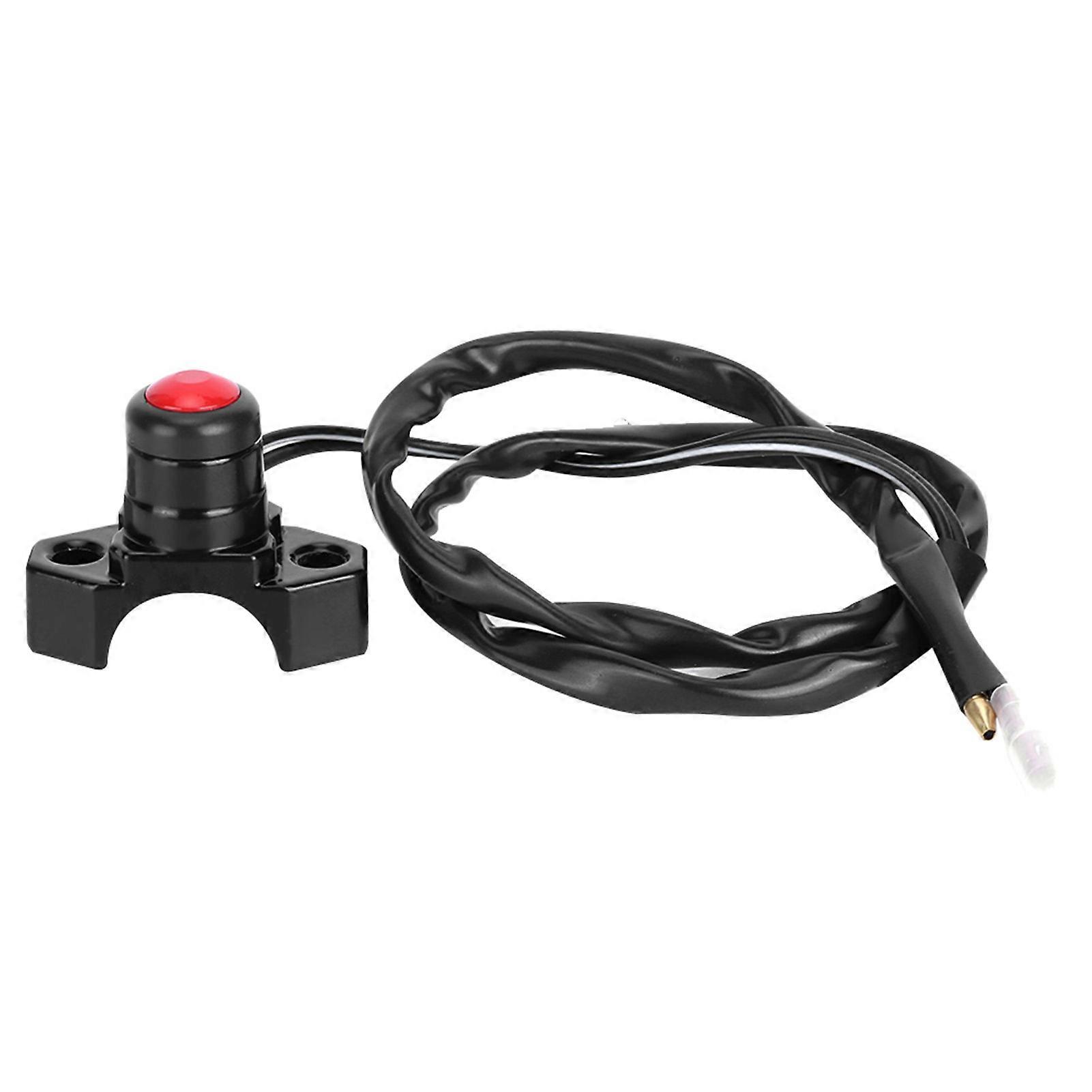 Motorstart-stopp-schalter Für Motorradlenker, Passend Für Atv, Dirtbike, Universeller Wasserdichter 12v-knopf Für Pitbike, Quad Modell B