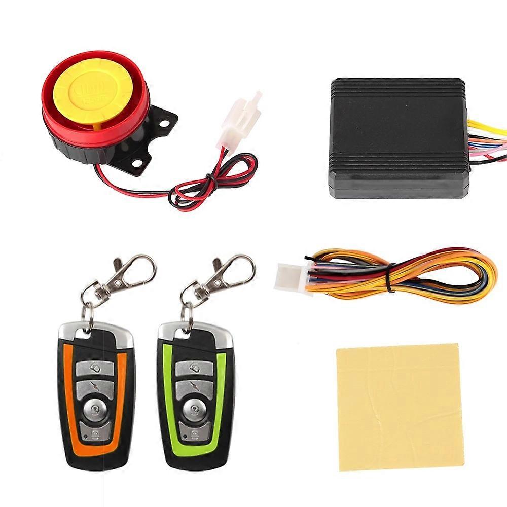Motorrad-diebstahlsicherung Mit Bidirektionaler Fernbedienung Und Motorstartfunktion, 12-v-universal-sicherheitsalarmsystem