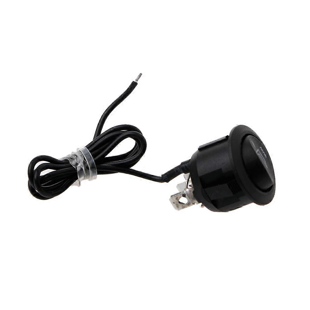 12v Universal-3-pin-rundschalter Für Autoheizung, Sitzheizung, Auto-modifikationswerkzeug, Schwarz