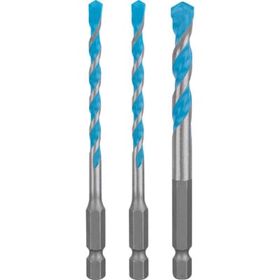 Bosch Expert Bohrer-Set Hex-9 Multi Construction 3-teilig