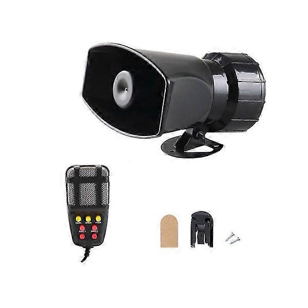 Elektronische Sirene, Wasserdicht, 12 V, 20 W, 120 Db, 7 Töne, Sirene Für Einsatzfahrzeuge