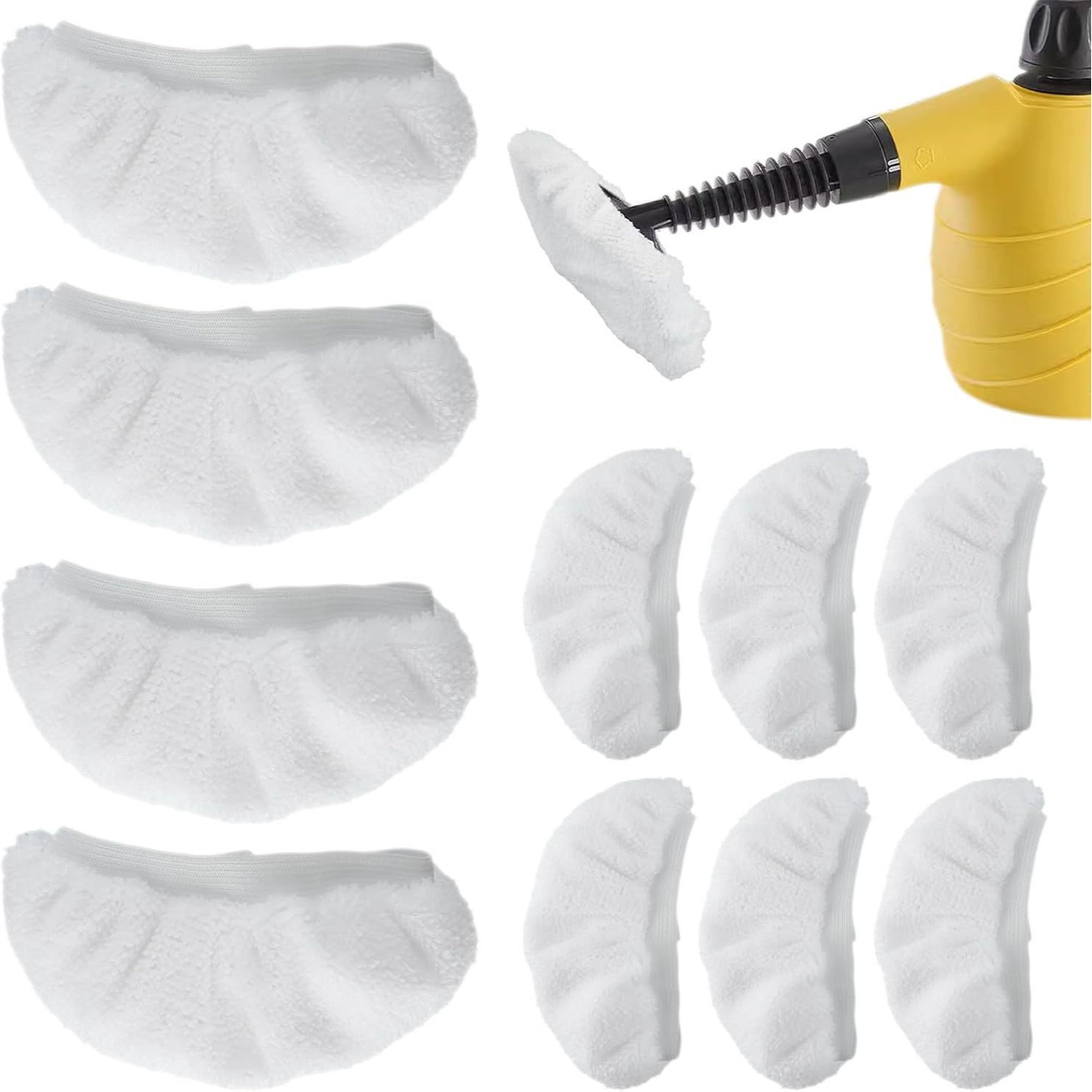 10er-pack Ersatzwischtücher Für Kärcher Dampfreiniger Sv7 Und Sc1 – Waschbare Und Wiederverwendbare Dampfmop-bezüge-lsw