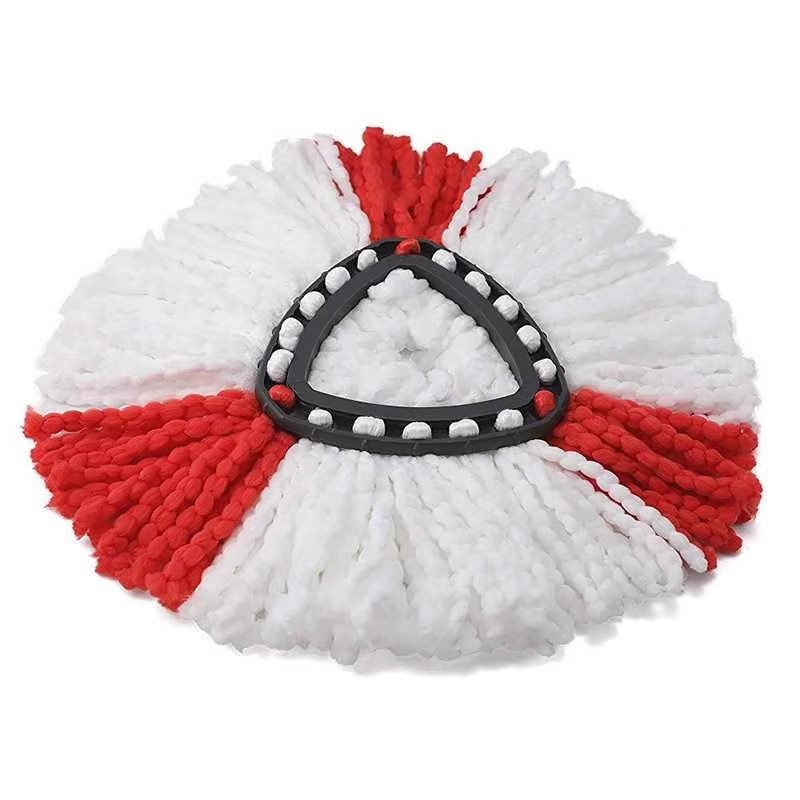 Dreieckiger Ersatzkopf Kompatibel Mit Drehwischmopp, 5er-pack Mikrofaseraufsätze Zur Reinigung Von Böden Und Fenstern-lsw
