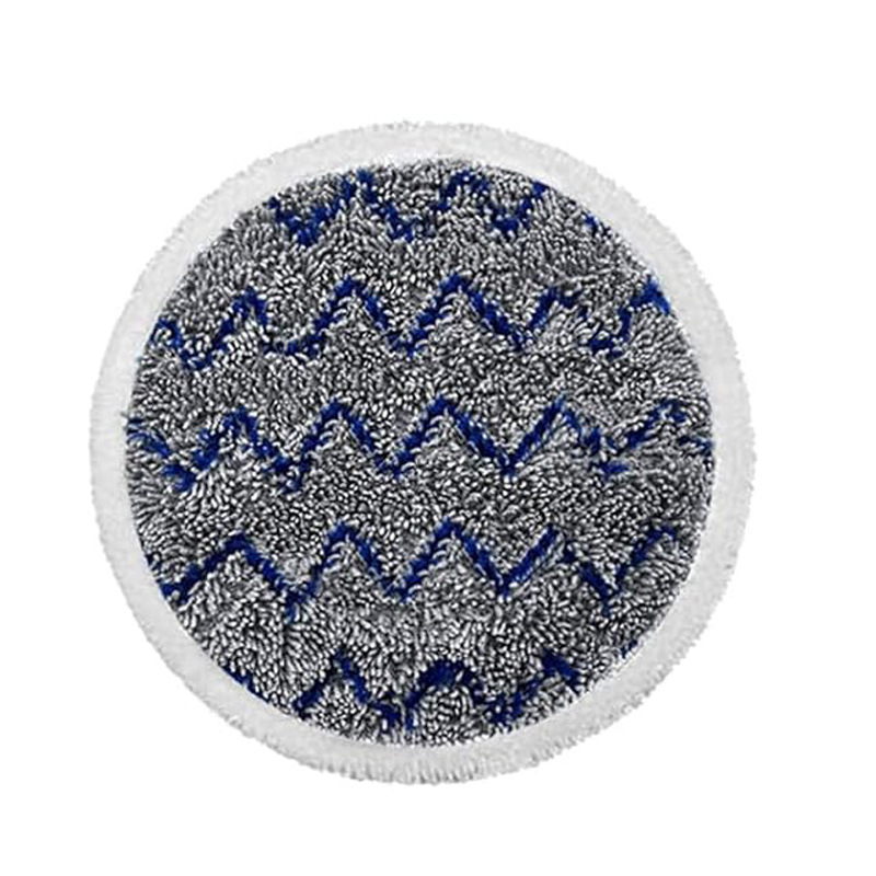 5er-pack Waschbare Wischtücher Für Dampfwischmopp, Kompatibel Mit Serien S7000 S7201 S8001, Ersatz-mikrofaser-pads Mit Dunkelblauem Wellenmuster-lsw
