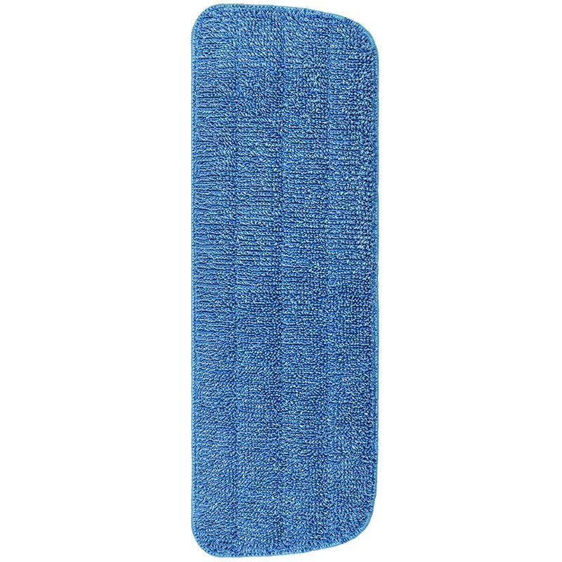 3er-pack Waschbare Nachfüllungen Für Elektrischen Sprühwischmopp, Blaue Trapezförmige Mikrofaser-pads Mit Klebefunktion (41x14 Cm), Universelle Reinigungsaccessoires-lsw