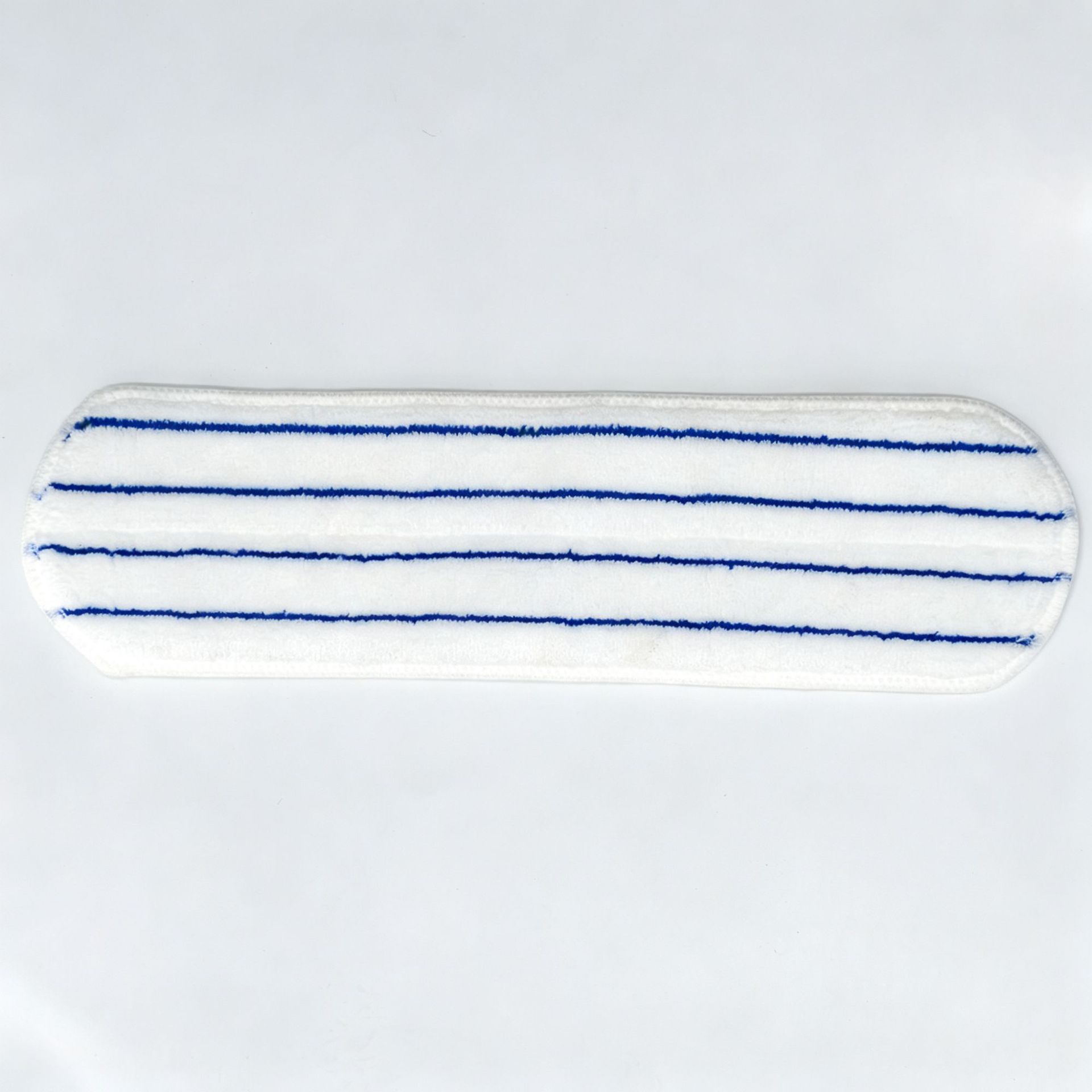 Set Aus 3 Mikrofaseraustauschköpfen Für Dampfwischer, Kompatibel Mit O-cedar Und Vileda H2pro, Rundes Modell Mit Feinen Blauen Streifen-lsw