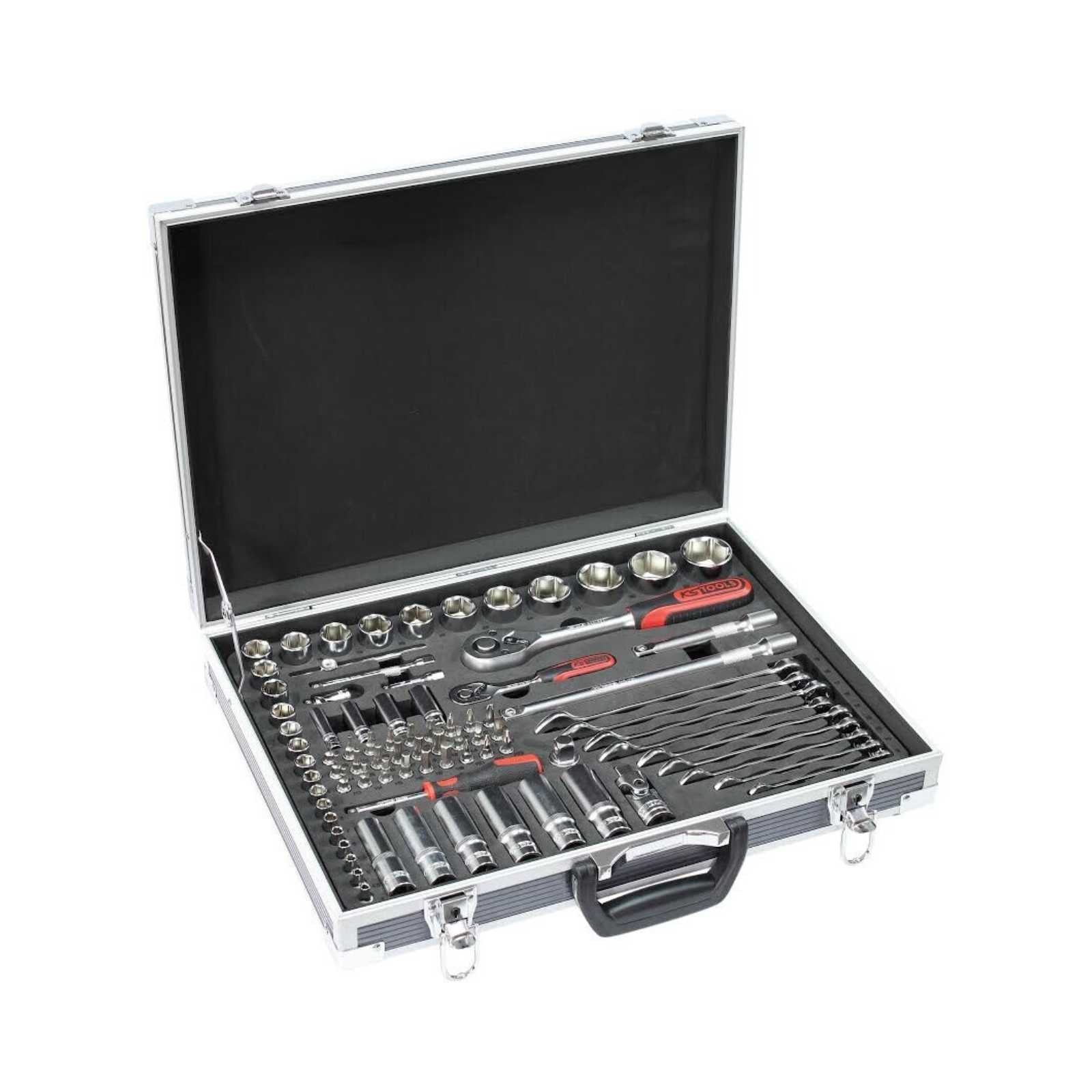 [neuwertig] Ks Tools Ultimate Steckschlüsselsatz Und Zubehör 1/4" - 1/2" (83-teilig) - 922.0683