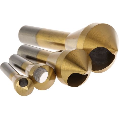 4-teiliges Anfasbohrer-set, Konischer Anfasbohrer Zum Schneiden Von Metall, Holz Und Kunststoff