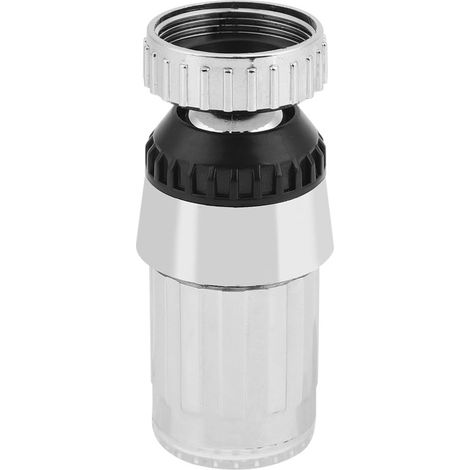 Led-armatur Mit Temperatursensor, 3 Farben, 360°-drehung, Ip68 Wasserdicht, Abs, Silber, Für Küchen- Und Badezimmerspülen