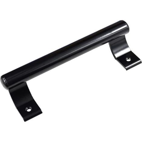 Schiebetürgriff Aus Aluminiumlegierung Für Balkon, Badezimmer, Abstellraum, Lagerhalle, Garten - 200 Mm - Moderner Metallgriff (schwarz)