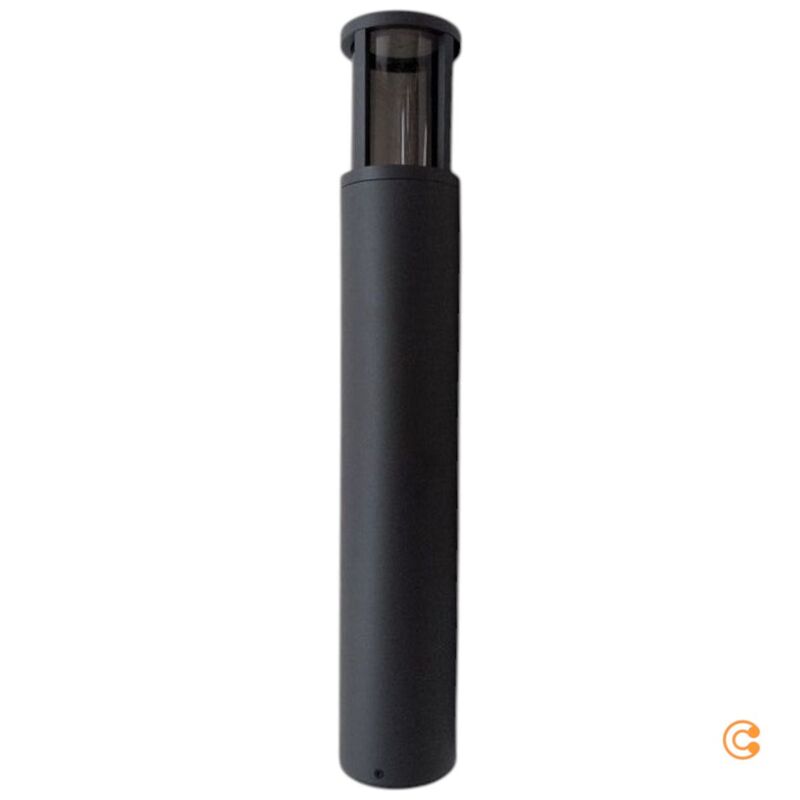 [neuwertig] B-ware Deko-light Wegeleuchte Facado Ii Gartenleuchte Led Dimmbar Grau/rauch Ø11cm Ip65