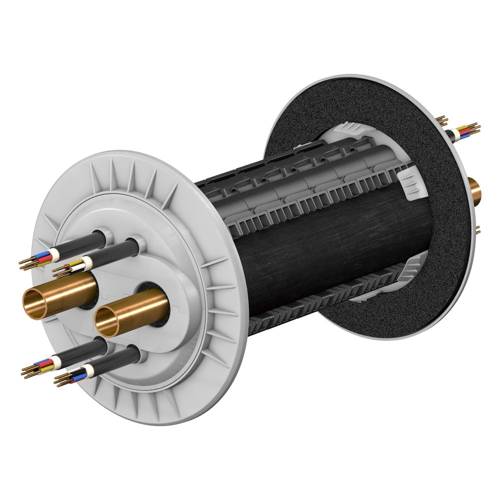 Doyma Wanddurchführung Doymafix Hp/o, Für Luft-wasser-wärmepumpe Monoblock, Dn 200, Bis 500mm, 501000120000