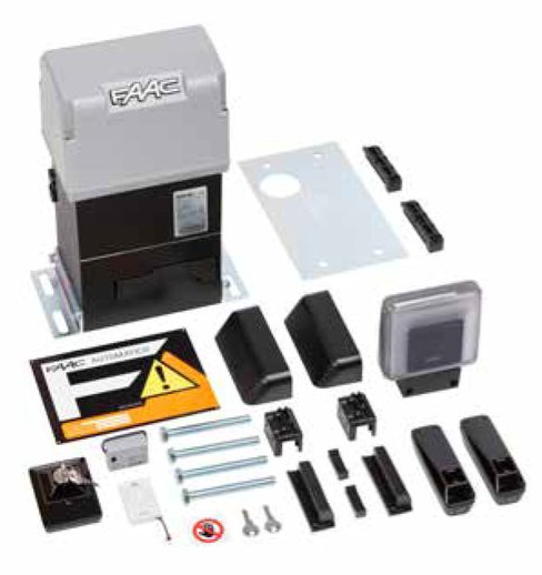 Faac Pratico 746 C 105940 Kit 230v 600 Kg Automazione Cancello Ante Scorrevoli