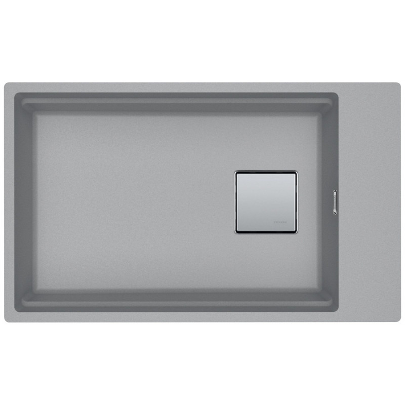 Franke Kubus 2 - Fragranit Spülbecken Kng 110-62, 76x46 Cm, Steingrau 125.0512.518