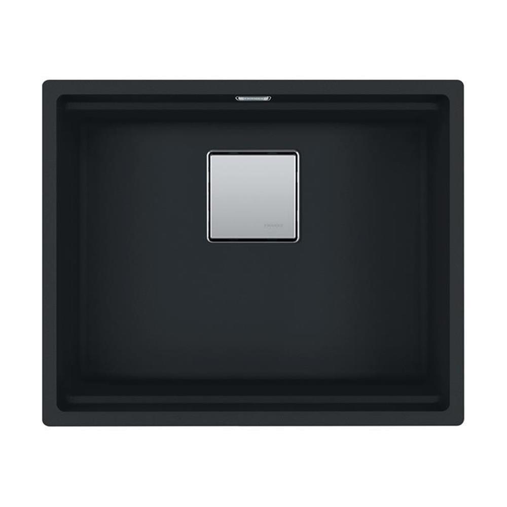 Franke Unterbauspüle Kubus 2 Kng 110-52 Fragranit+ Black Matt