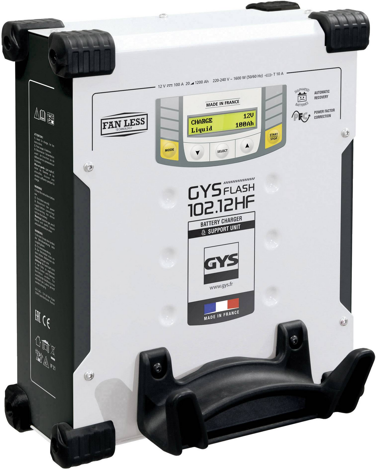 [gebraucht] B-ware Gys Gysflash Vertikal Automatikladegerät Batterieladegerät Auto Kfz 12 V 100 A