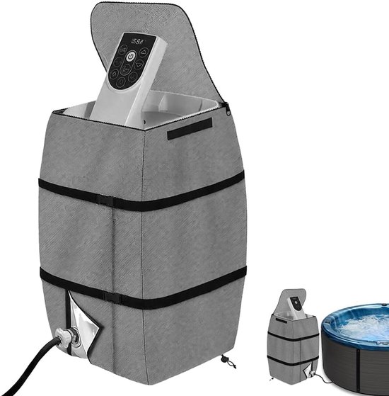 Abdeckung Für Whirlpoolpumpen，aufblasbare Abdeckung Für Whirlpoolpumpen，passend Für Verschiedene Marken Für Außenbäder/pools (grau)