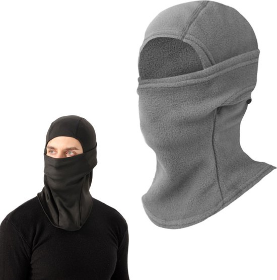 Winter-sturmhaube，motorrad-/roller-skimaske，für Outdoor-sportarten Wie Radfahren，skifahren Und Motorradfahren，winddicht Und Warm，grau