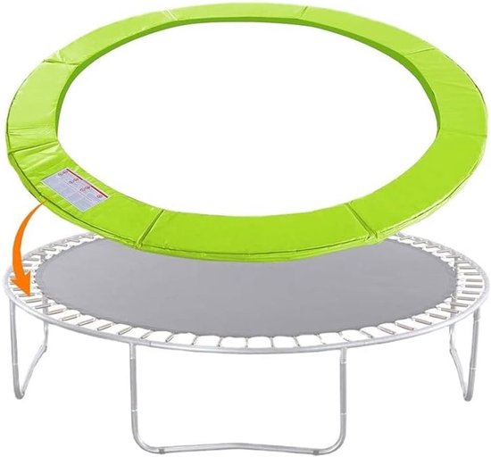 Schutzpolster，trampolin-randabdeckung，trampolin-randschutz 183 Cm Durchmesser，sicherheitspolster，grün
