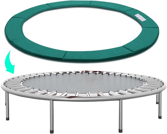 Grüne Trampolin-randabdeckung 8 Fuß – Federschutz 244 Cm Für Outdoor-trampolin
